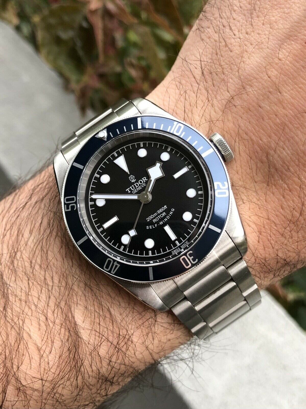 Tudor Black Bay Blue ETA Small Rose 79220B - 2015
