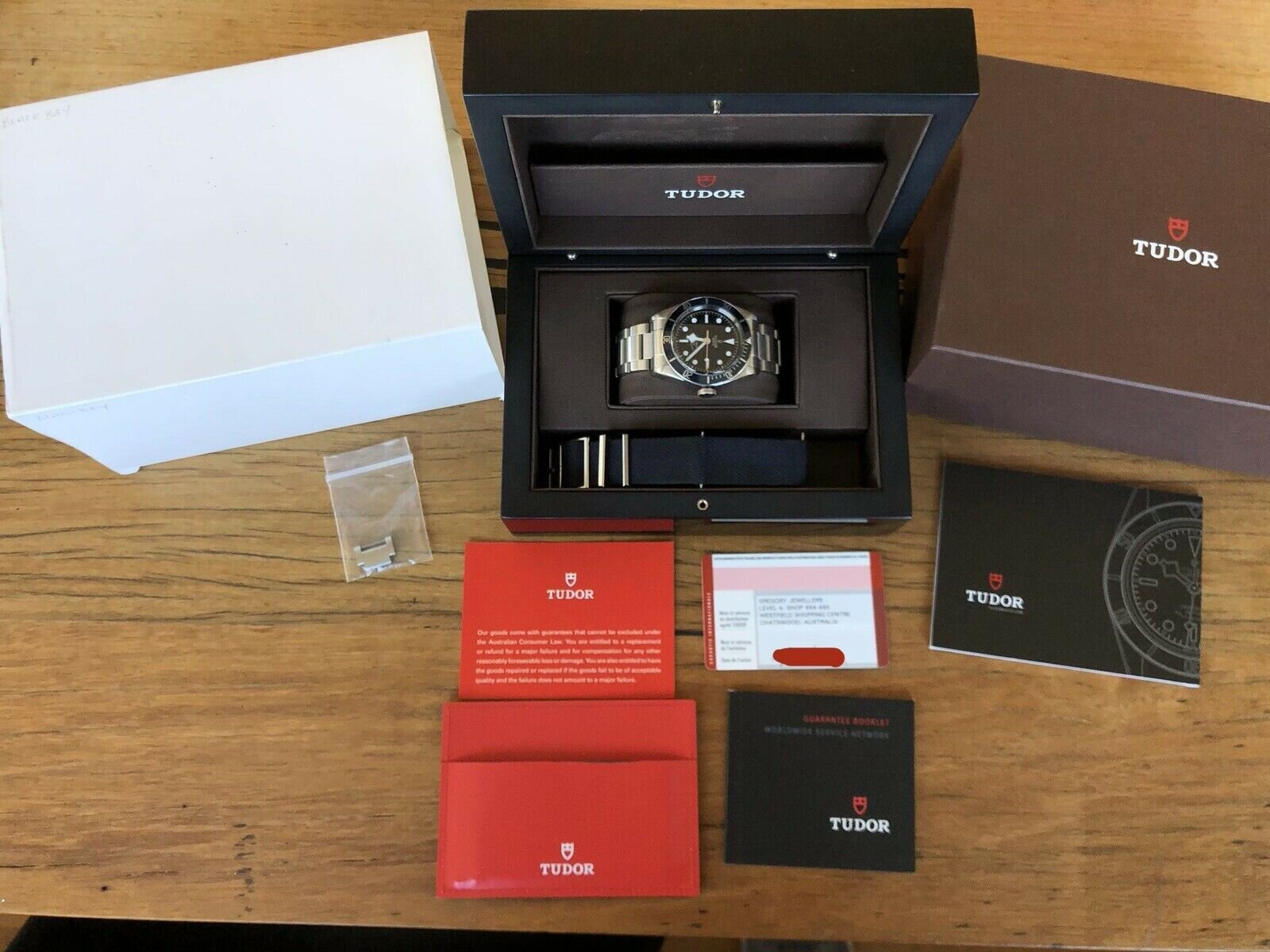 Tudor Black Bay Blue ETA Small Rose 79220B - 2015