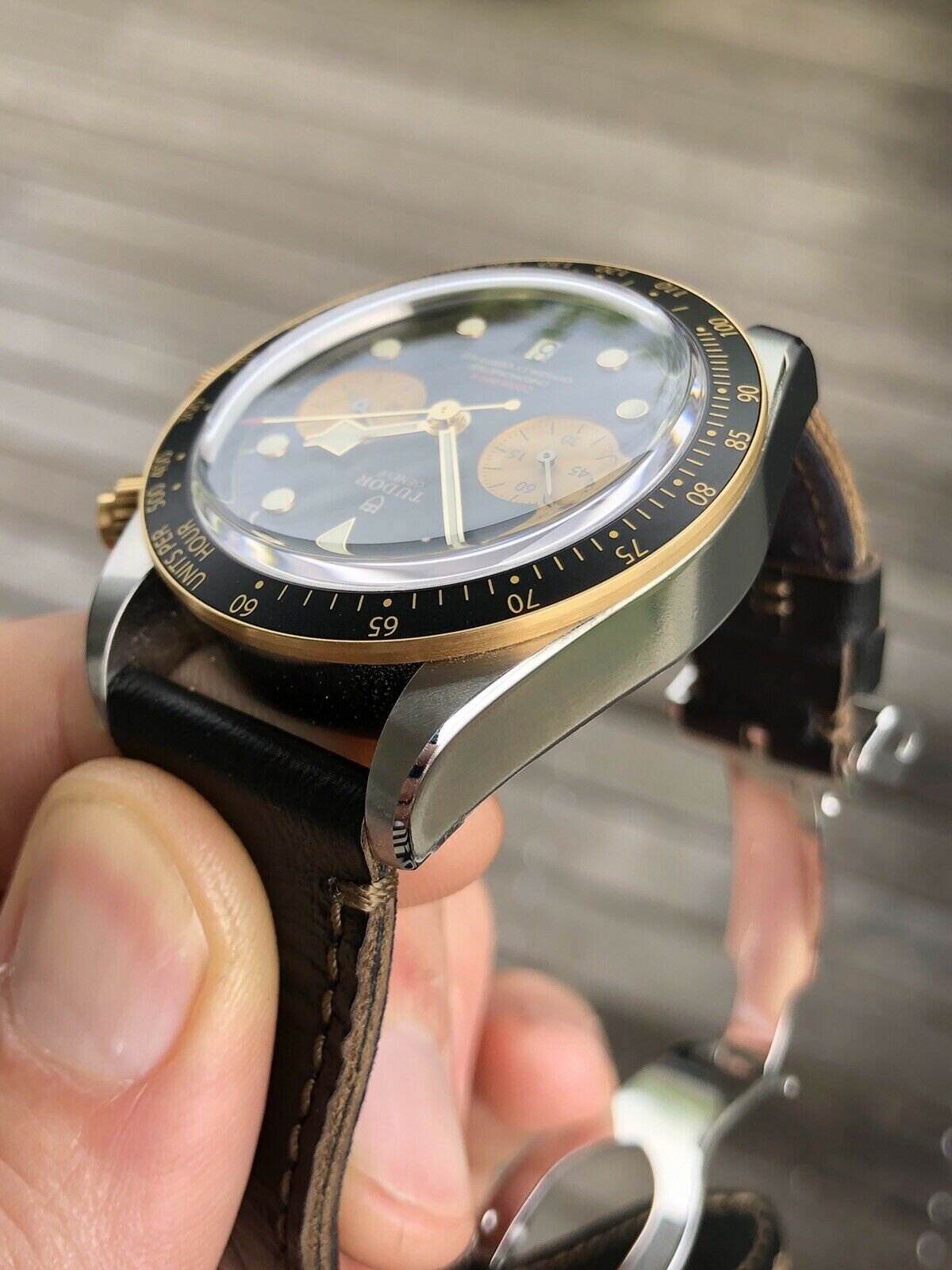 Tudor Black Bay Chronograph S&amp;G M79363N-0001 Bracelet + Strap