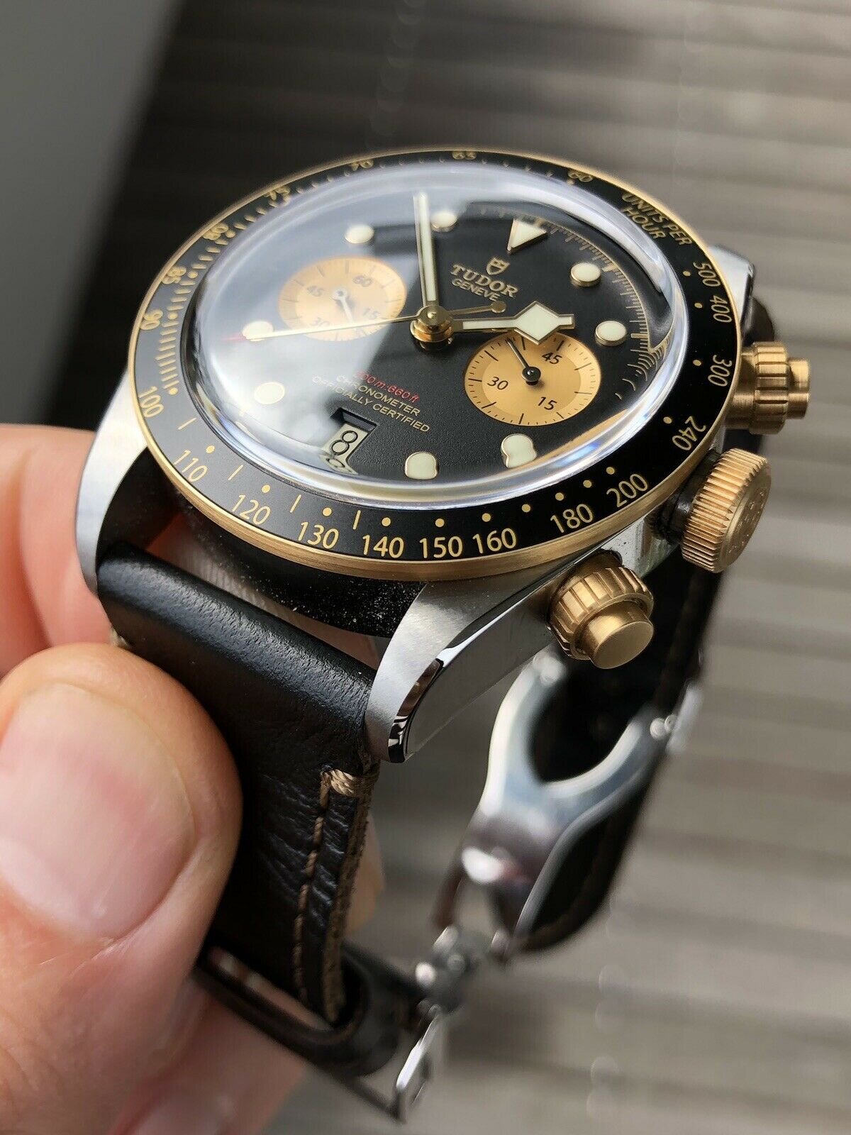 Tudor Black Bay Chronograph S&amp;G M79363N-0001 Bracelet + Strap