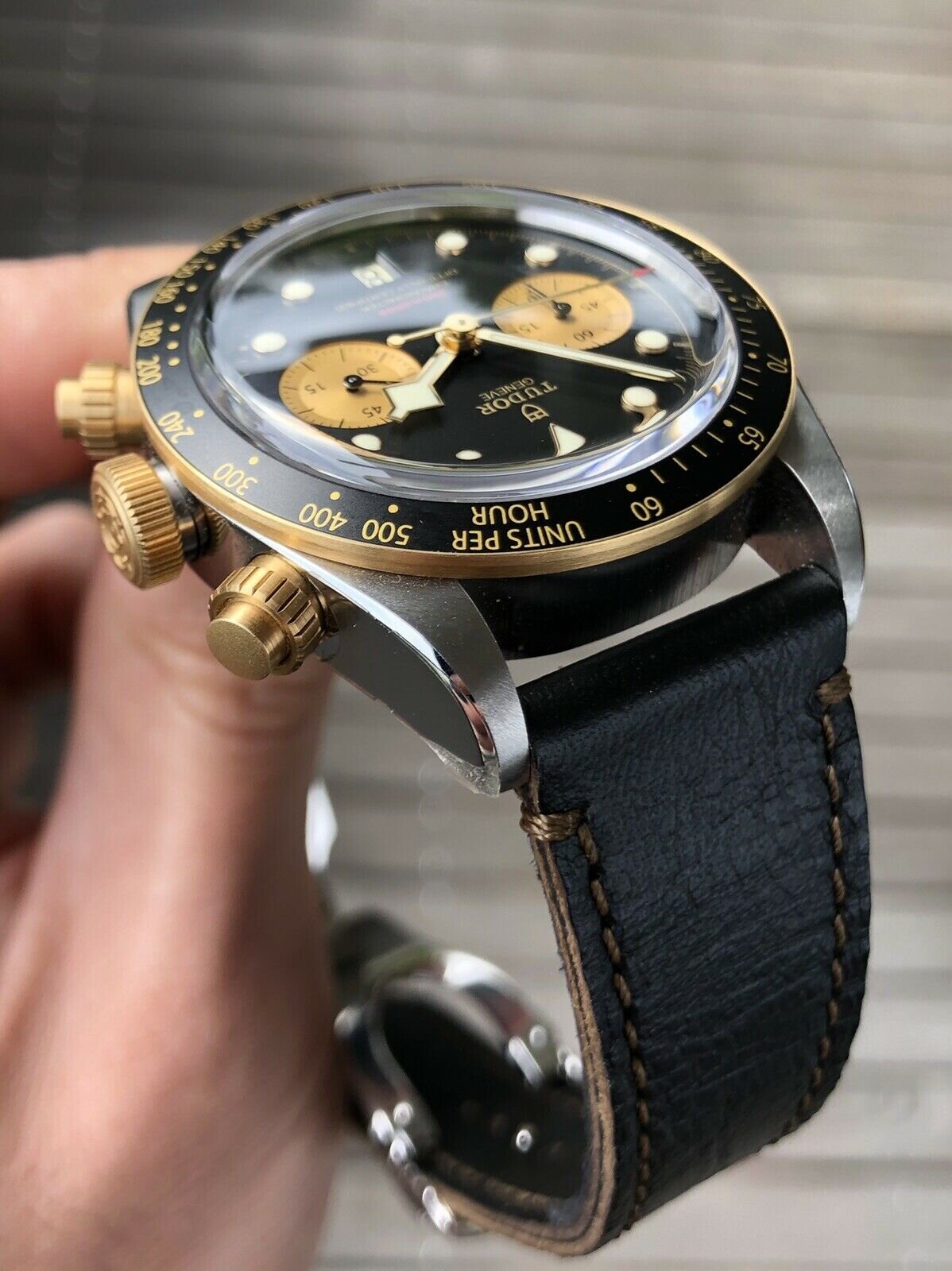 Tudor Black Bay Chronograph S&amp;G M79363N-0001 Bracelet + Strap