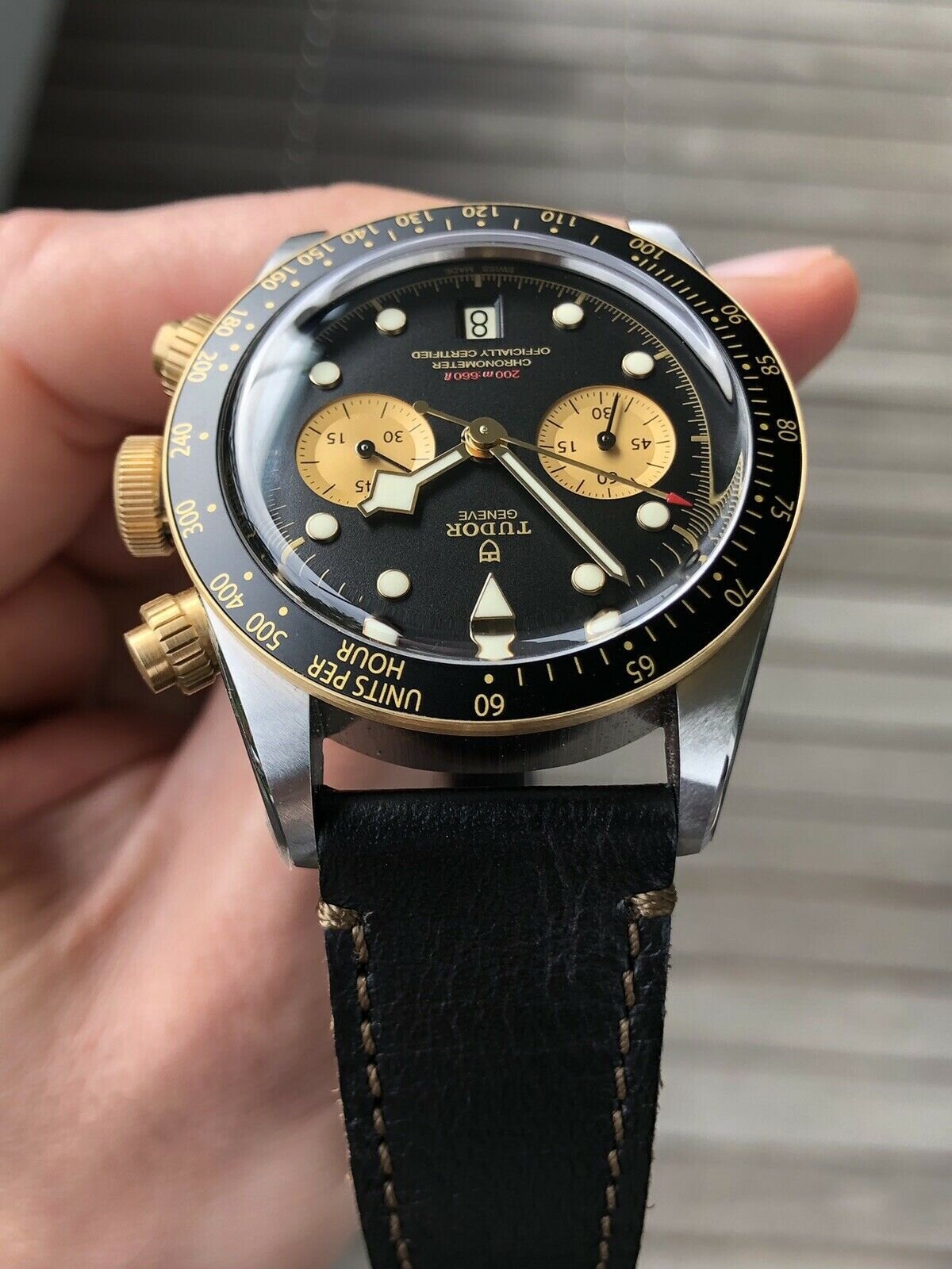 Tudor Black Bay Chronograph S&amp;G M79363N-0001 Bracelet + Strap