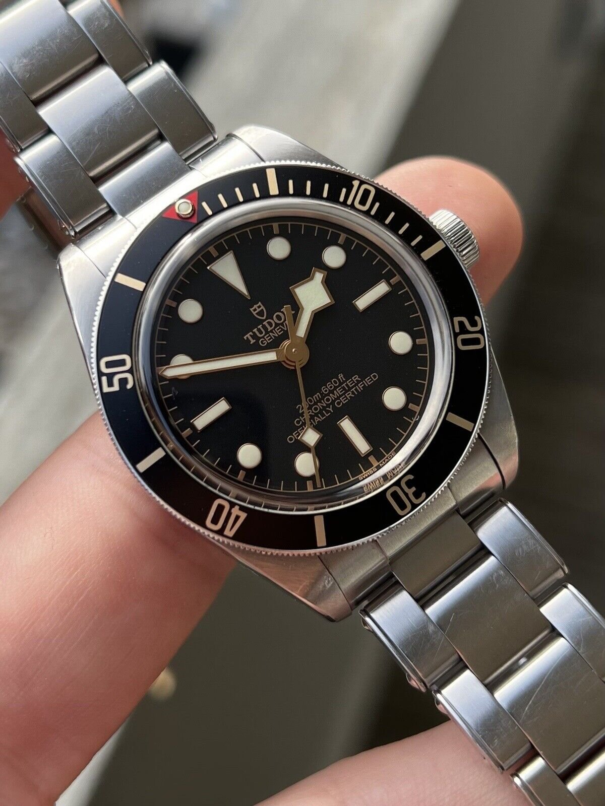Black bay 58 replica discount