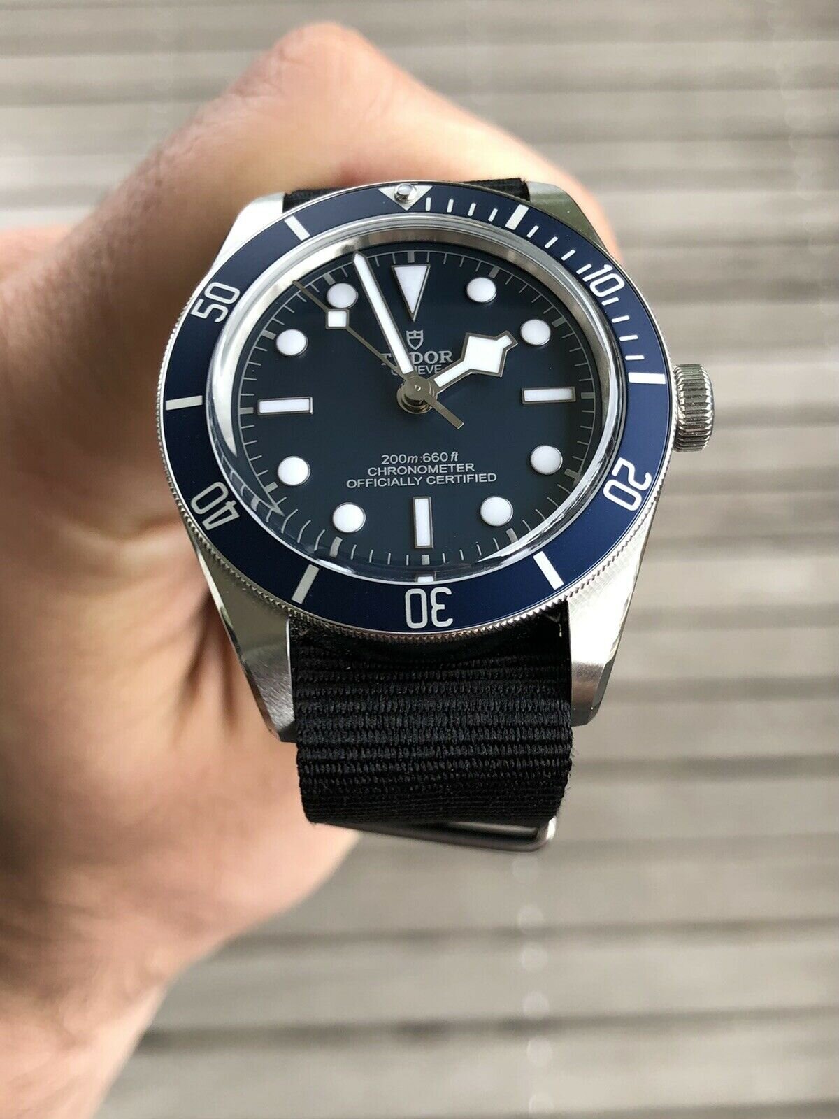 Tudor bb58 fabric strap outlet
