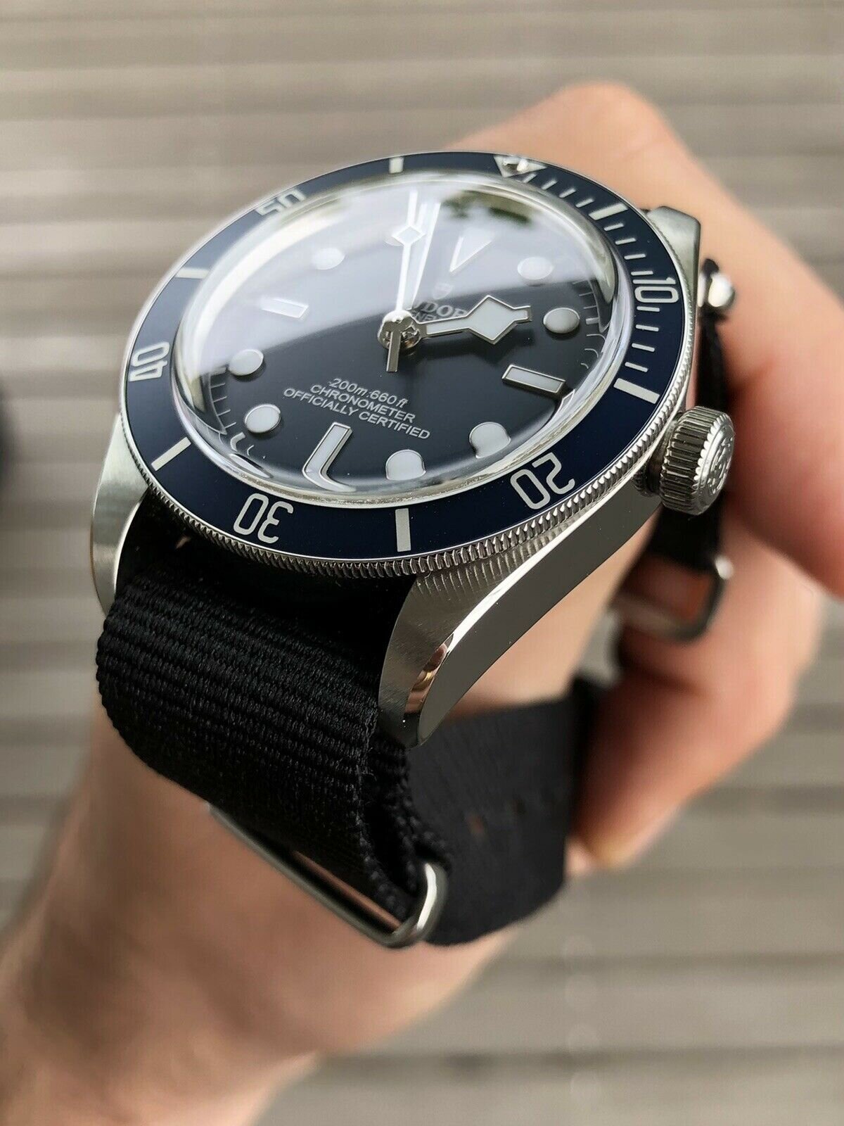 Tudor black bay on sale 58 nato strap