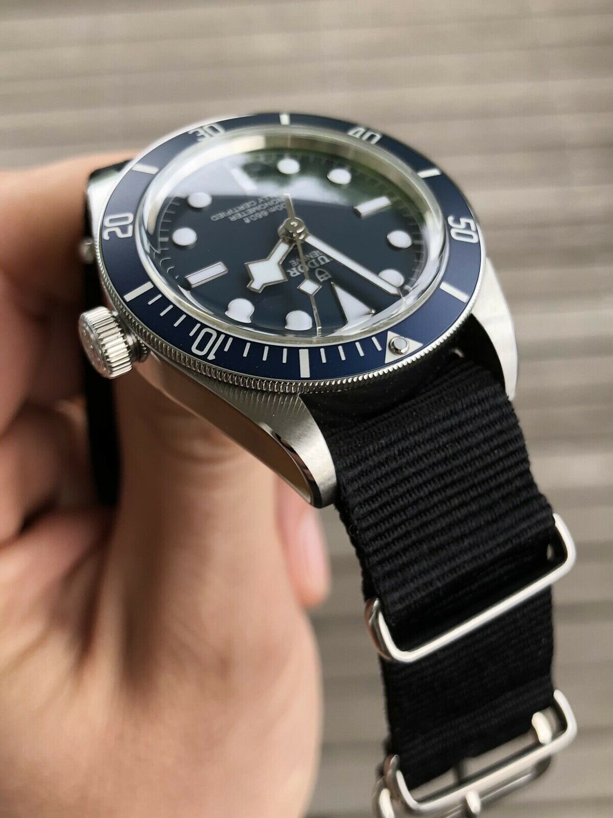 Black bay blue nato sales