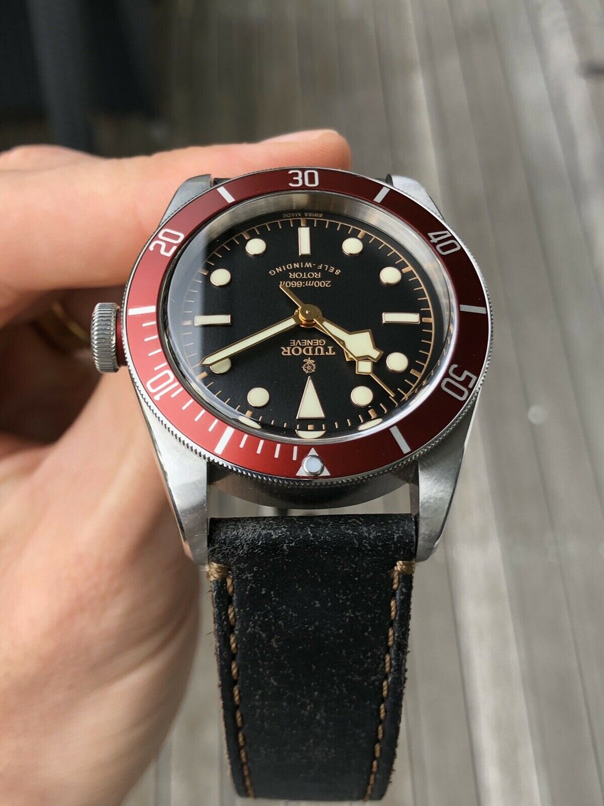 Tudor black bay red 2016 outlet