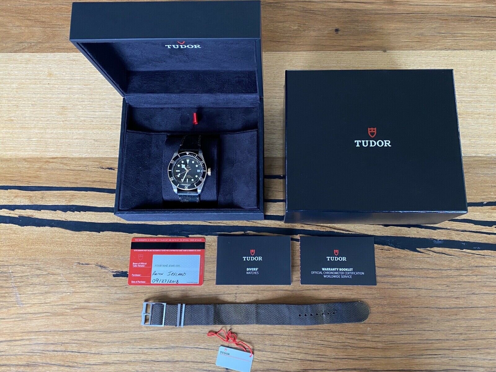 Tudor Black Bay S&G M79733N-0007 - 2018 – Watch Vault Australia