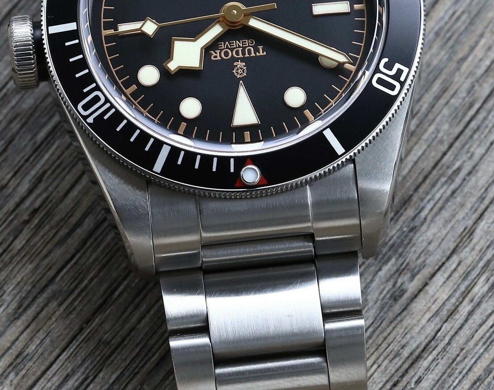 Tudor Heritage Black Bay Black ETA Small Rose Smiley 79220N 2017 Watch Vault Australia