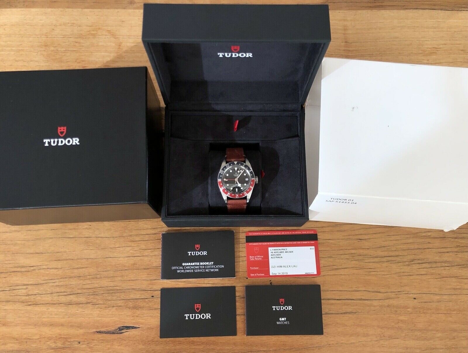 Tudor Heritage Black Bay GMT ‘Pepsi’ 79830RB - 2019