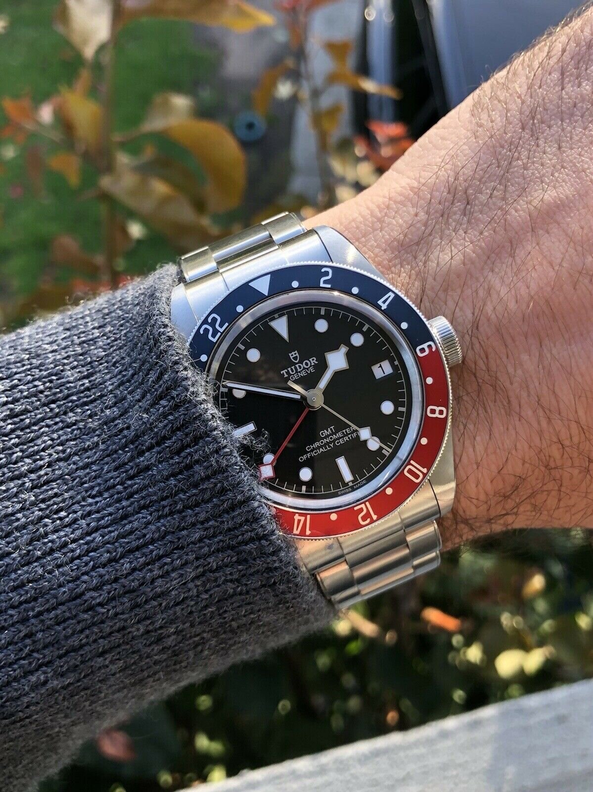 Tudor gmt small store wrist