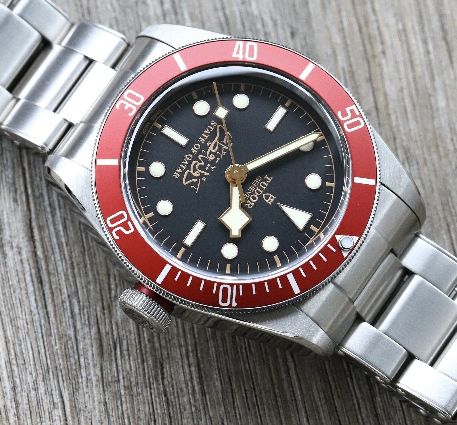Tudor Heritage Black Bay Red State of Qatar 79230R 2019