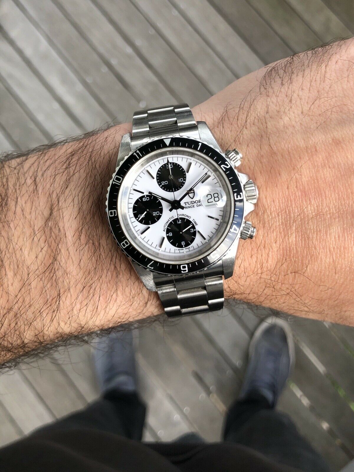 Tudor Oysterdate Chronograph 79270 - 1997 with box and papers