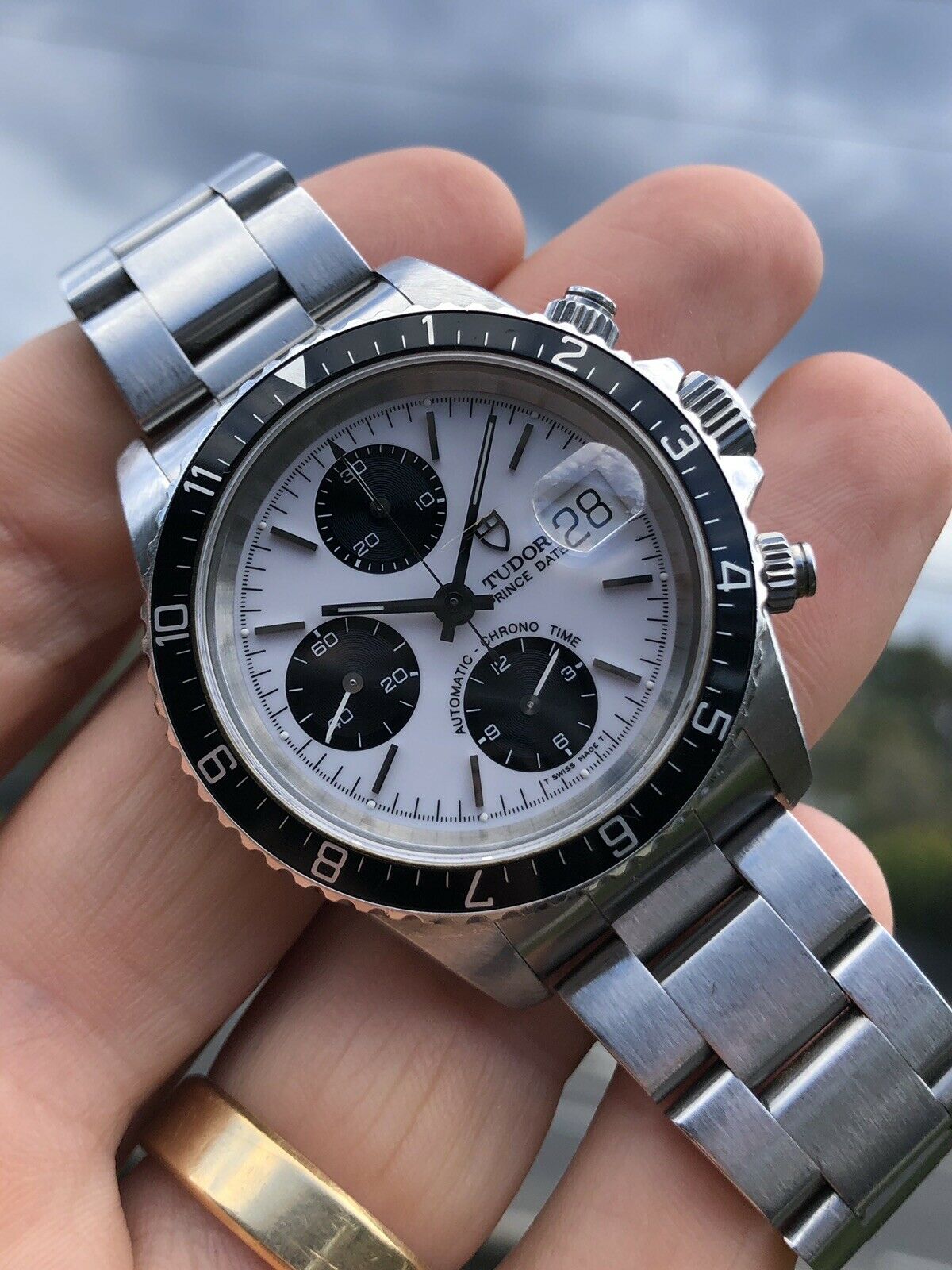 Tudor Oysterdate Chronograph 79270 - 1997 with box and papers