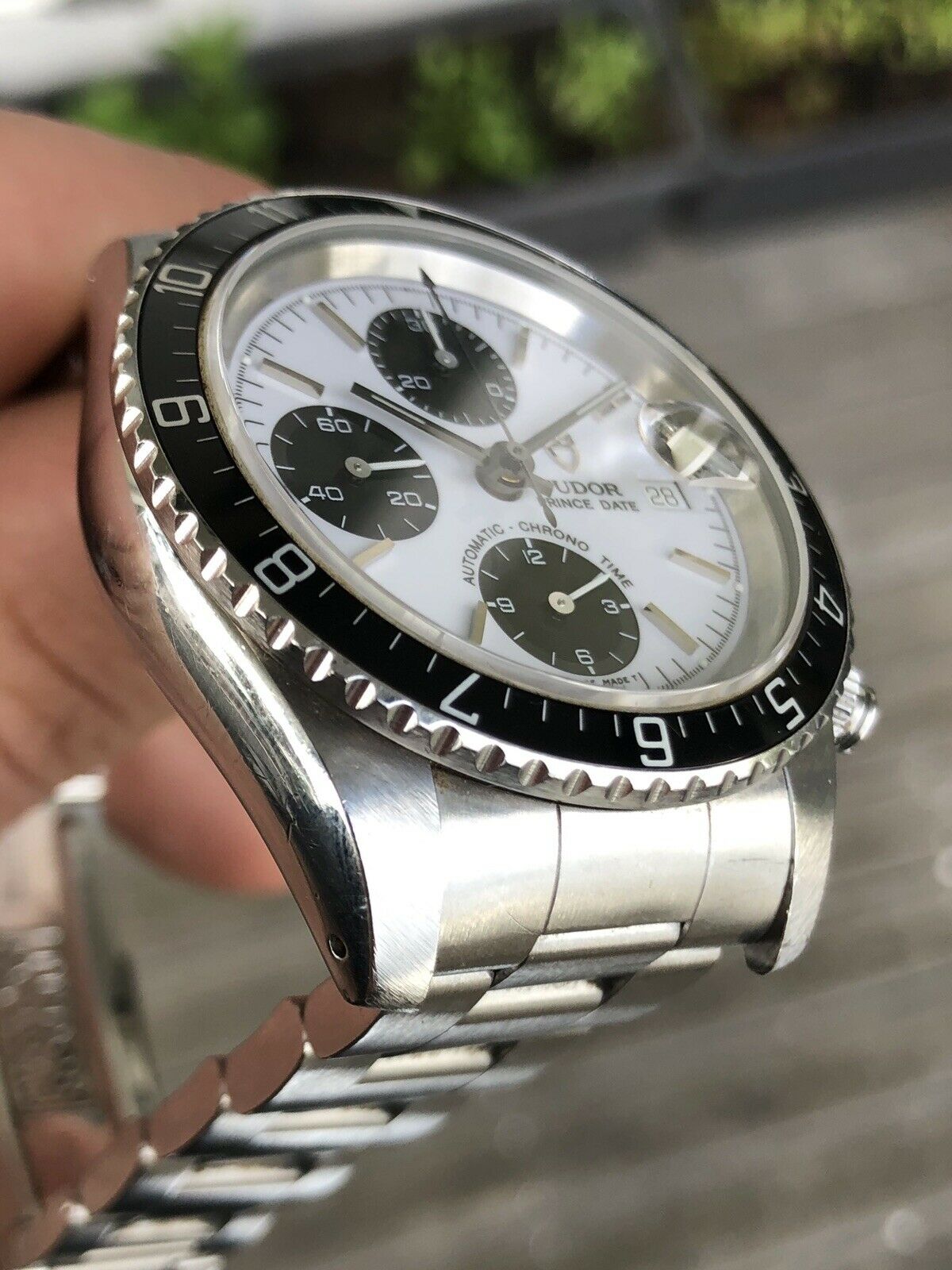 Tudor Oysterdate Chronograph 79270 - 1997 with box and papers
