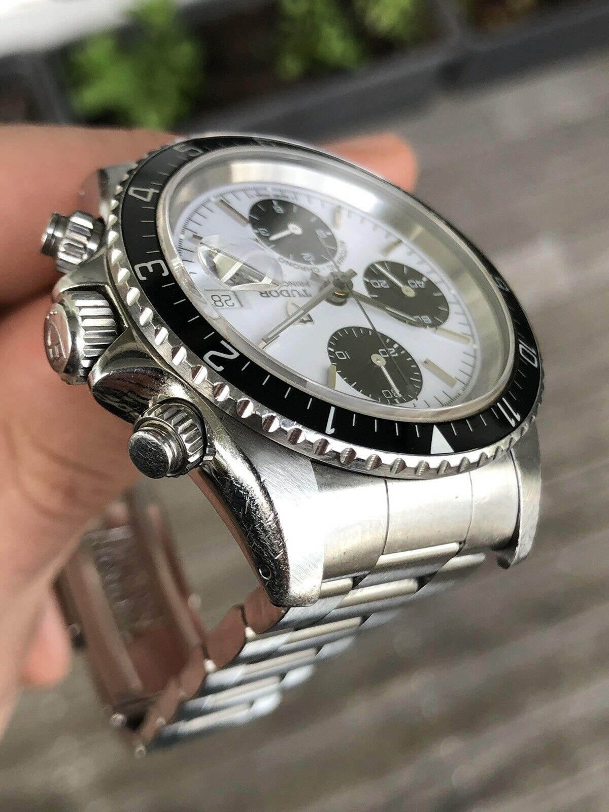 Tudor Oysterdate Chronograph 79270 - 1997 with box and papers