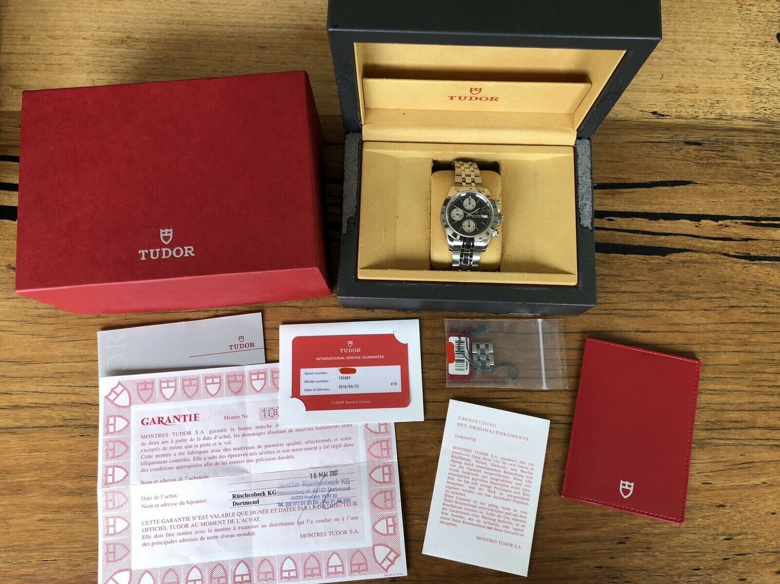 Tudor Prince Chronograph 79280P - 2007