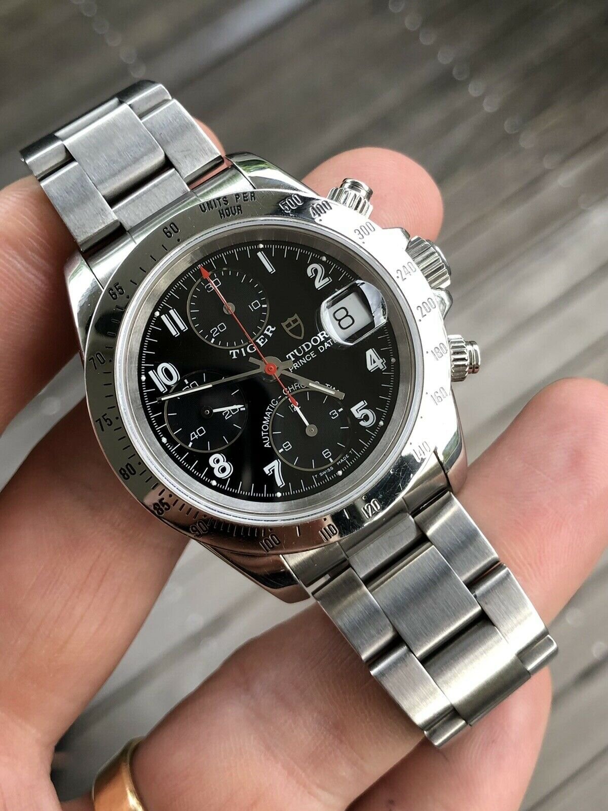 Tudor Prince Chronograph 79280P Tiger 1999 Watch Vault Australia