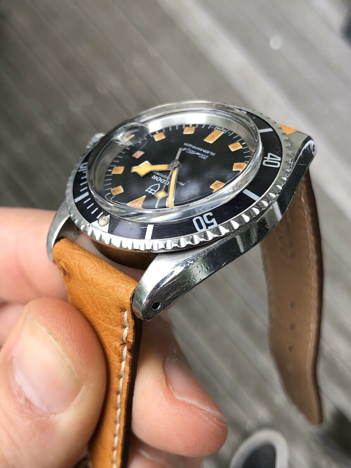 Seiko Diver Watch Seiko Skx Vintage Mod Tudor Submariner 70210