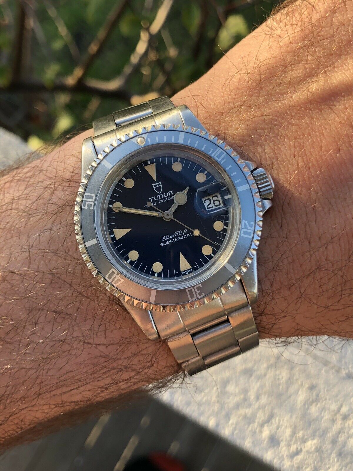 Tudor Submariner 76100 Blue Dial Ghost Bezel