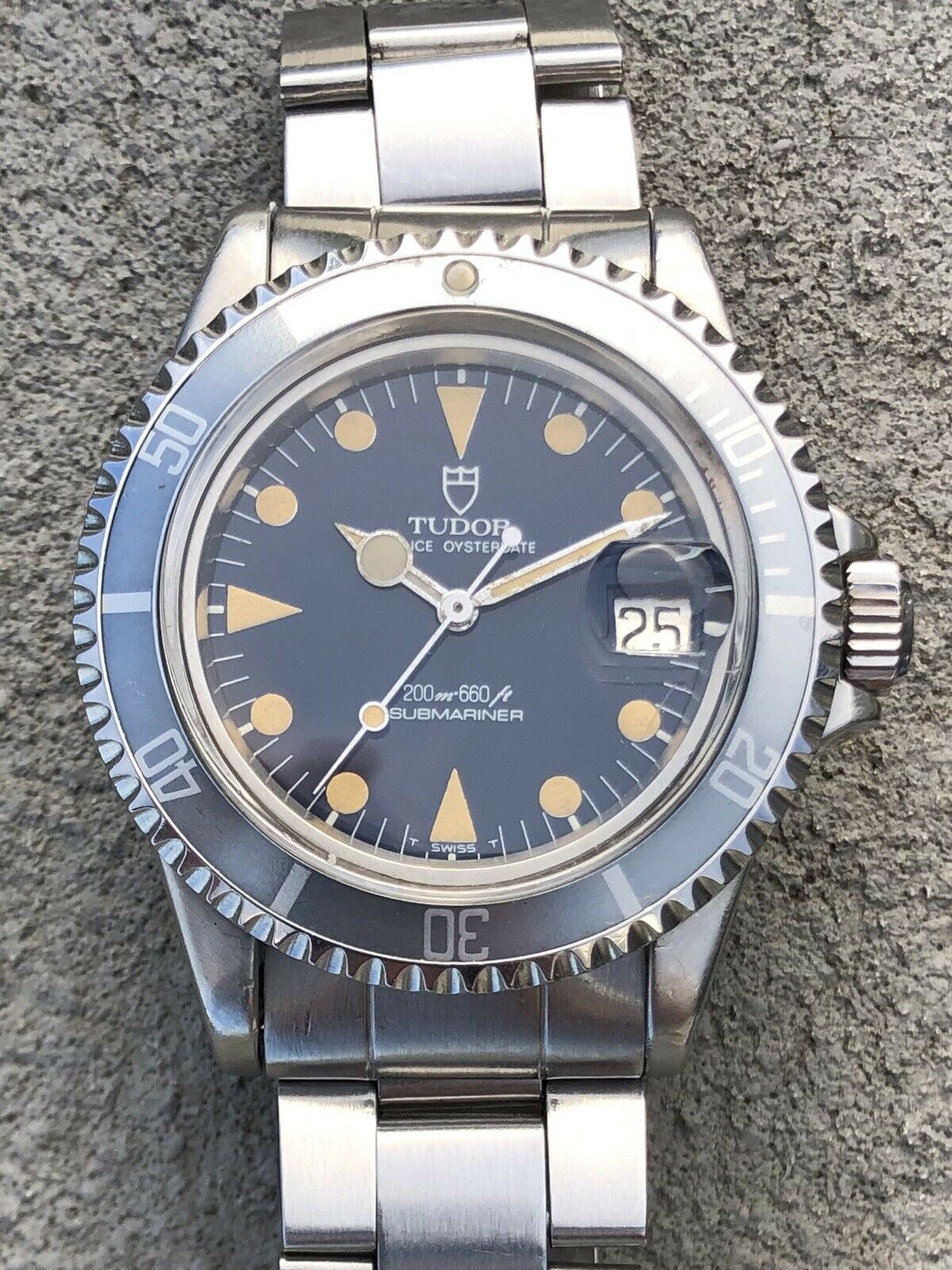 Tudor Submariner 76100 Blue Dial Ghost Bezel