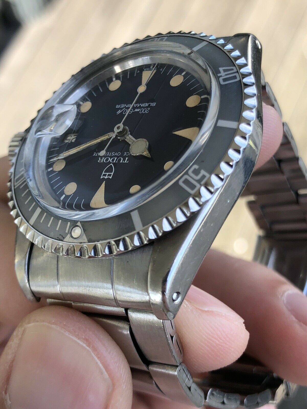 Tudor Submariner 76100 Blue Dial Ghost Bezel