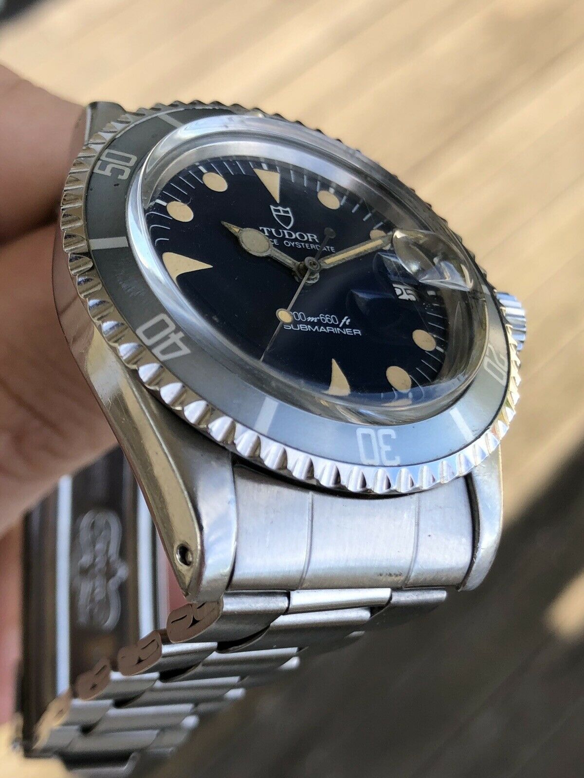 Tudor Submariner 76100 Blue Dial Ghost Bezel