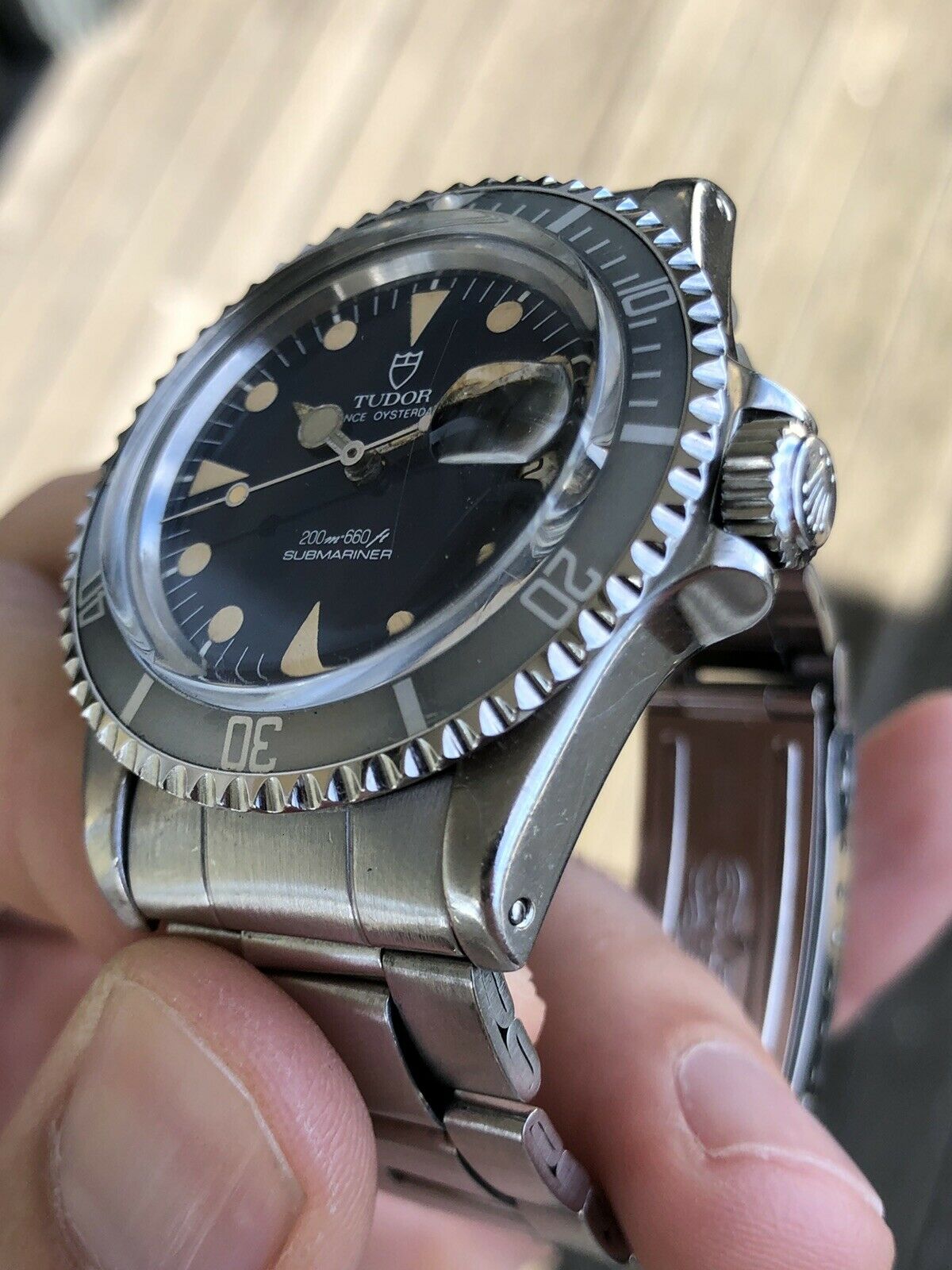 Tudor Submariner 76100 Blue Dial Ghost Bezel