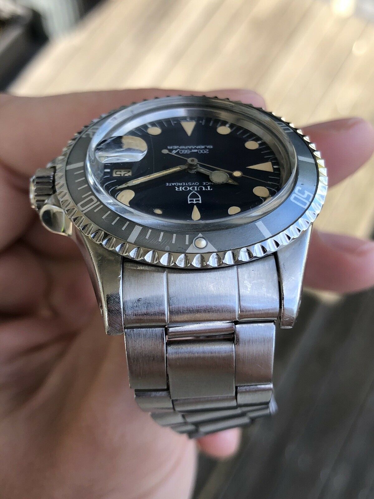 Tudor Submariner 76100 Blue Dial Ghost Bezel