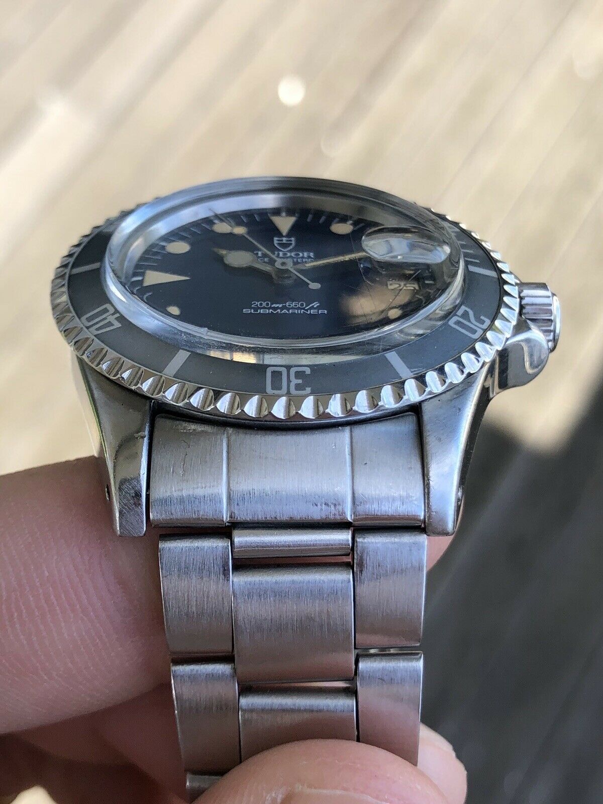 Tudor Submariner 76100 Blue Dial Ghost Bezel