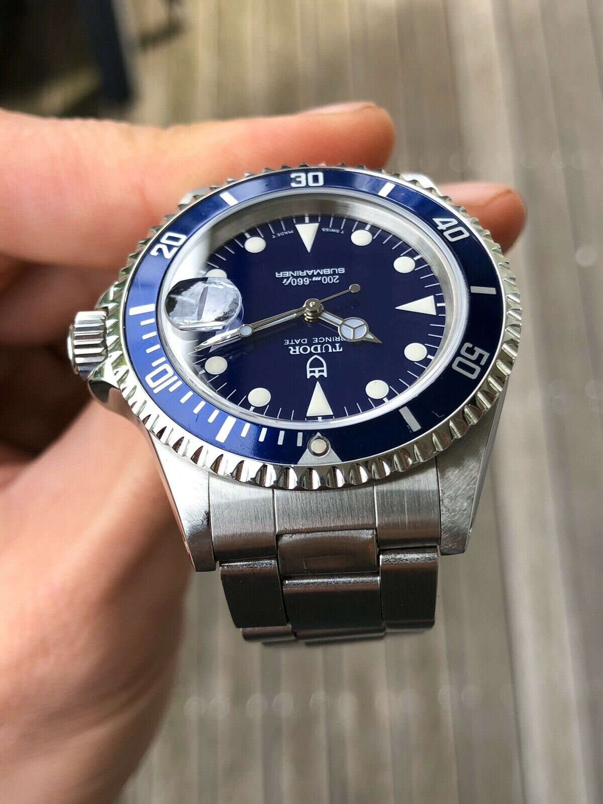 Tudor Submariner 79190 Blue - 1997 - Freshly serviced