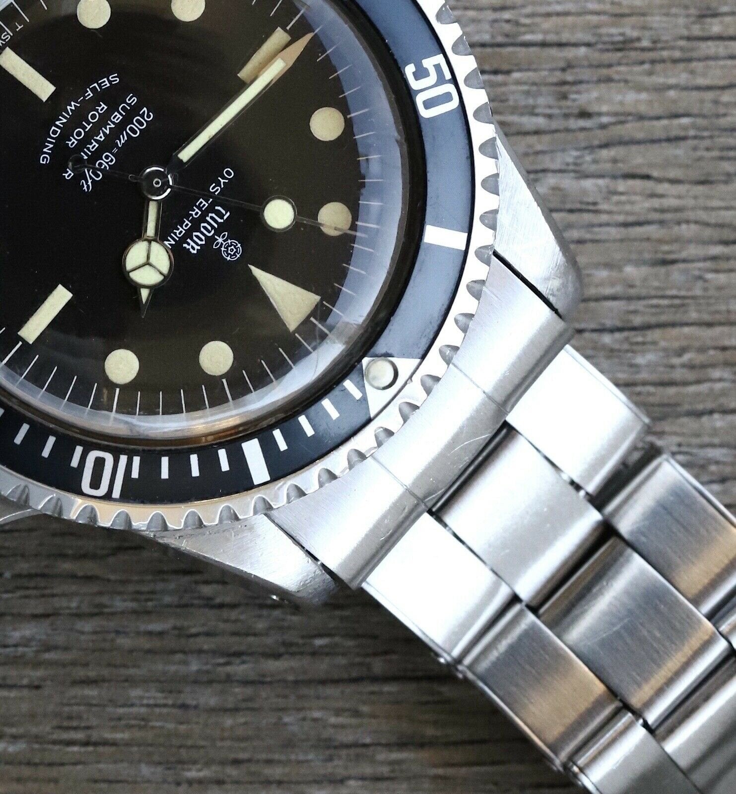 Tudor Submariner Small Rose 7016 0 Semi PCG Watch Vault Australia