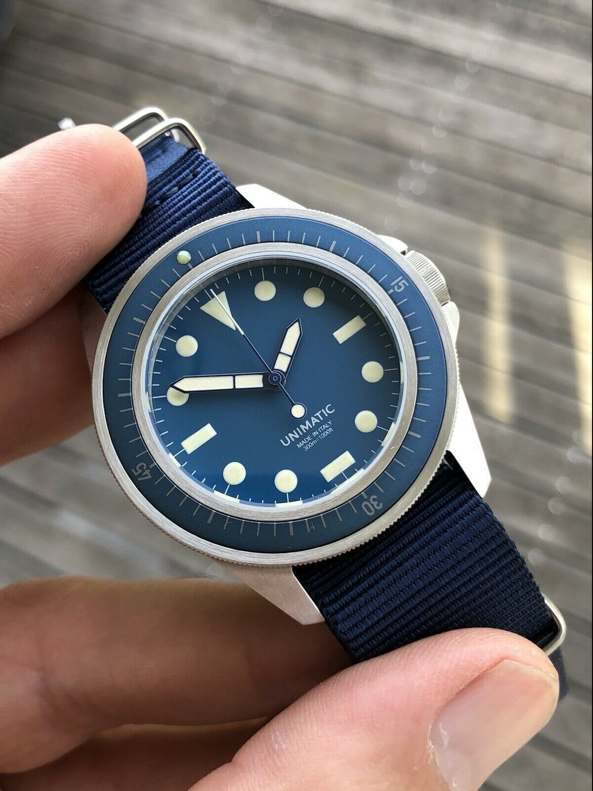 Unimatic x Massena LAB Marine U1-MLM - BNIB