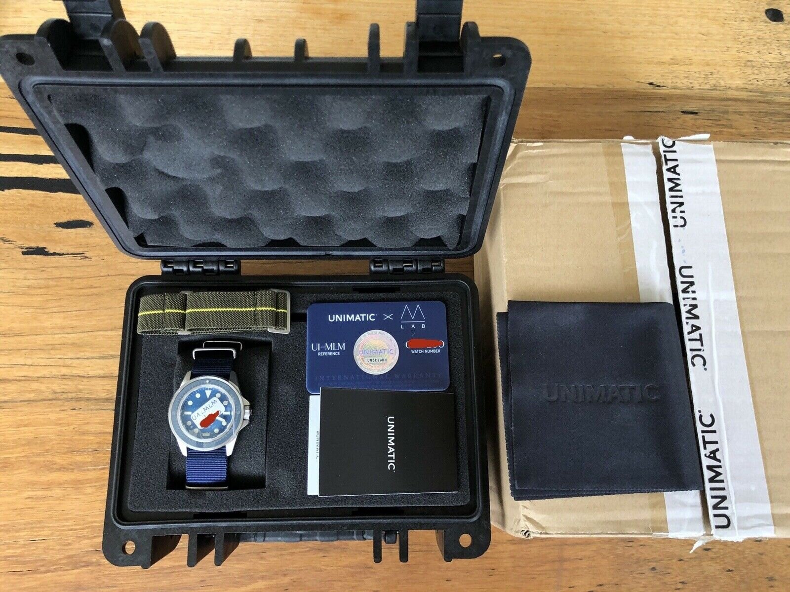Unimatic x Massena LAB Marine U1-MLM - BNIB