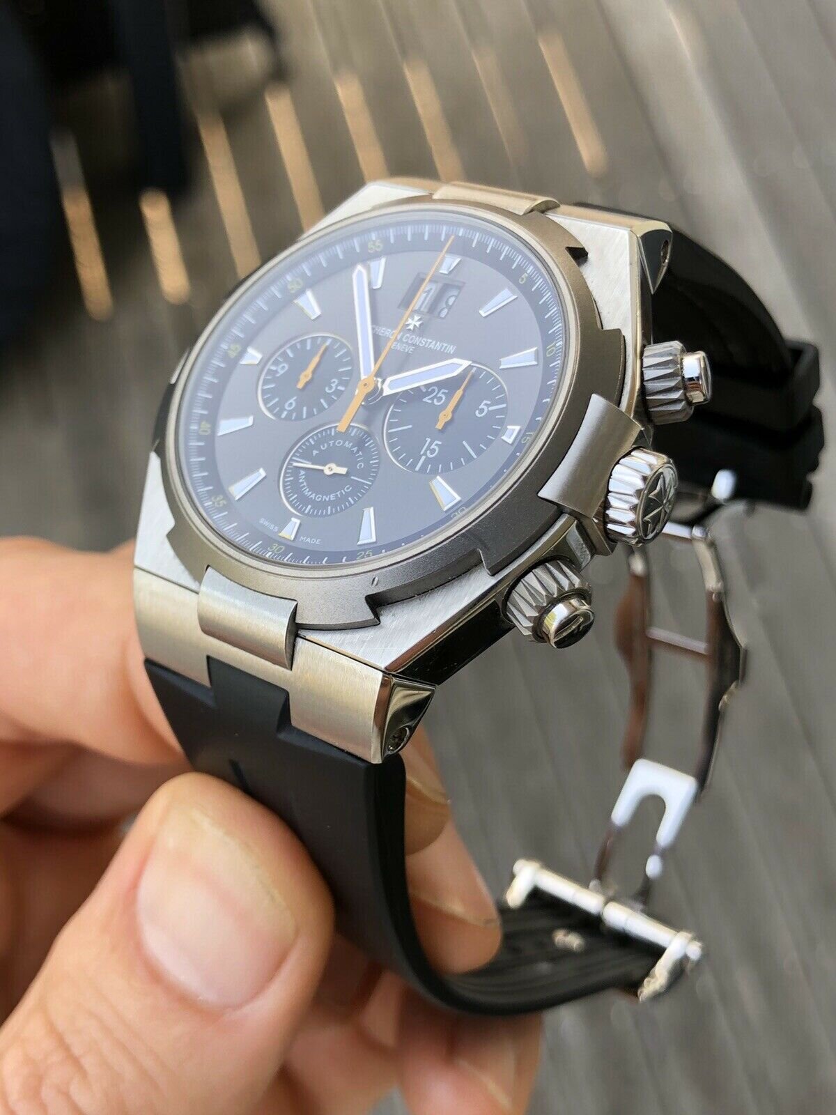 Vacheron Constantin Overseas Deepstream Chronograph LE 49150/000W-9015 –  Watch Vault Australia