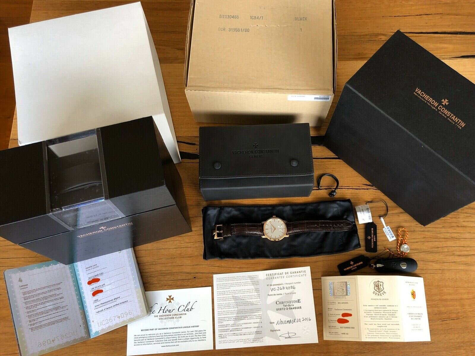 Vacheron constantin certificate of authenticity outlet