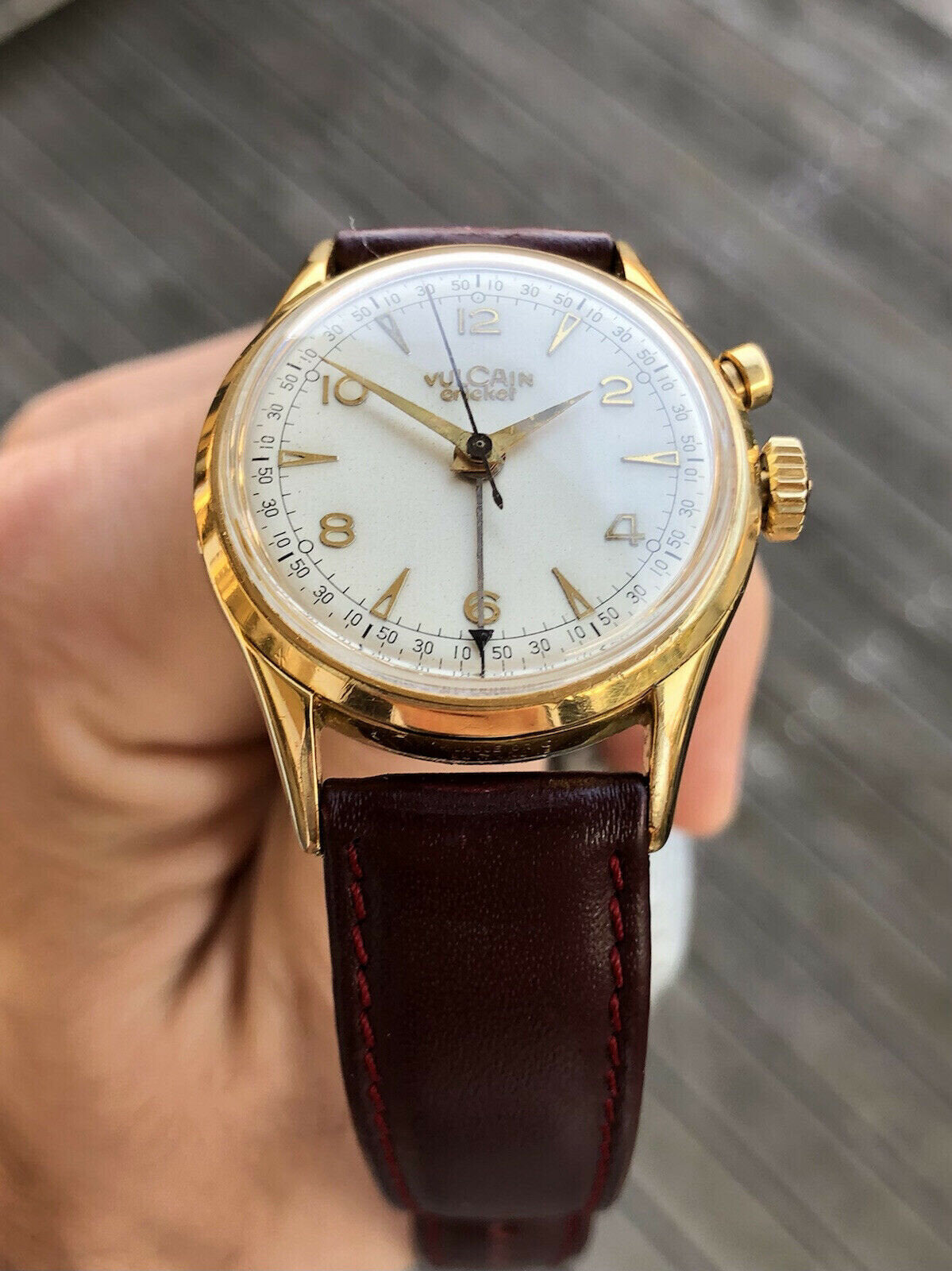 Vulcain Cricket Vintage Alarm 305001 Watch Vault Australia