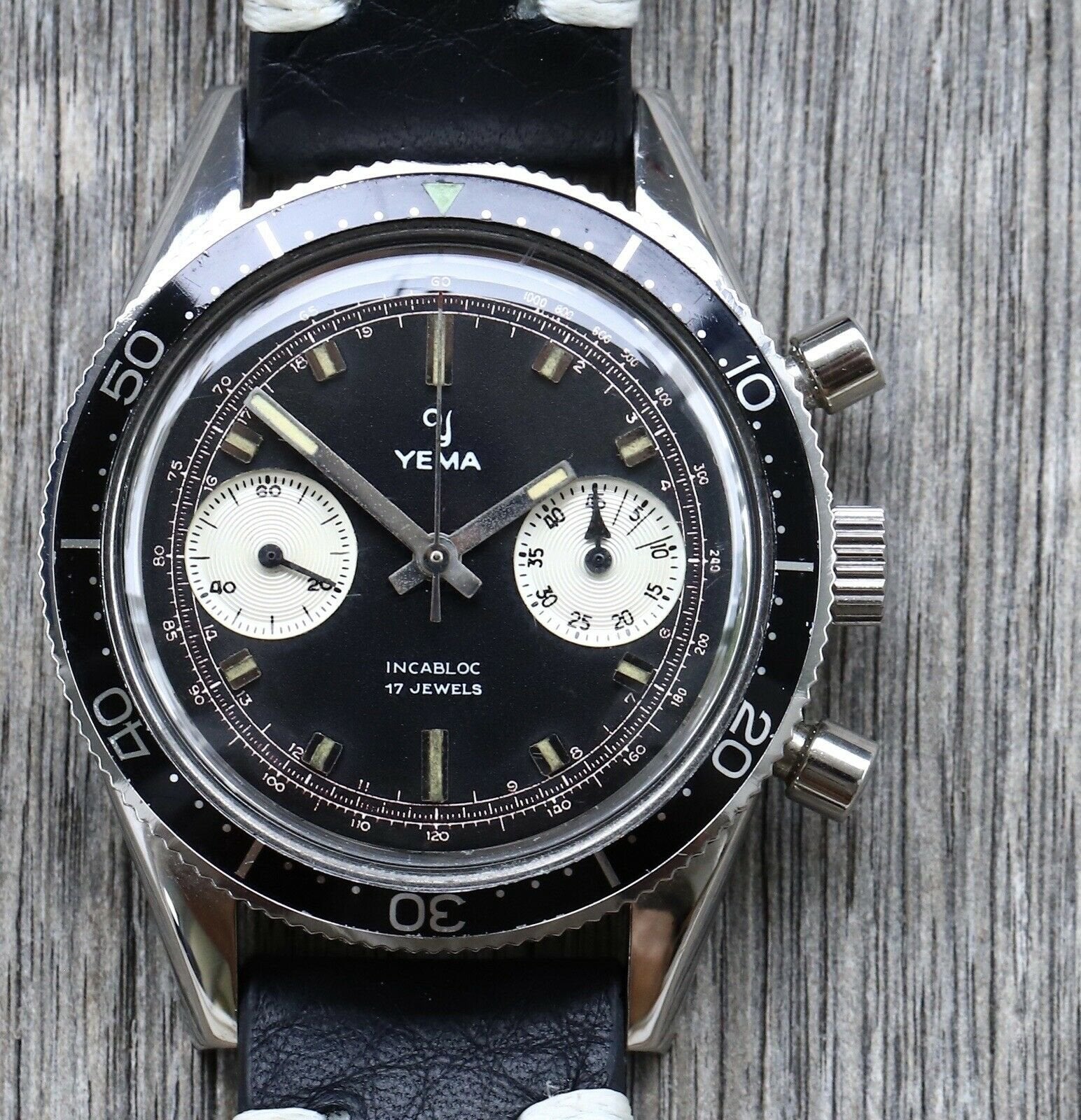 YEMA Speedgraf ‘Daytona’ Valjoux 7730 Chronograph 9312