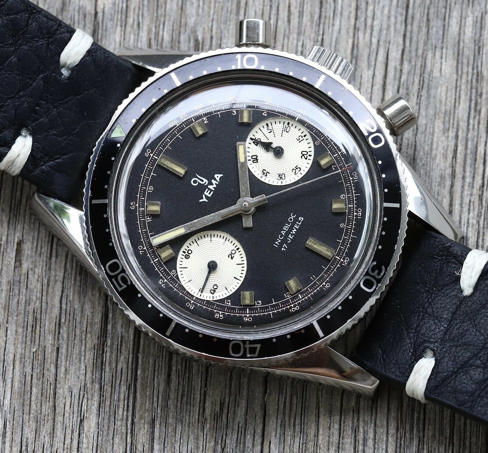 YEMA Speedgraf ‘Daytona’ Valjoux 7730 Chronograph 9312