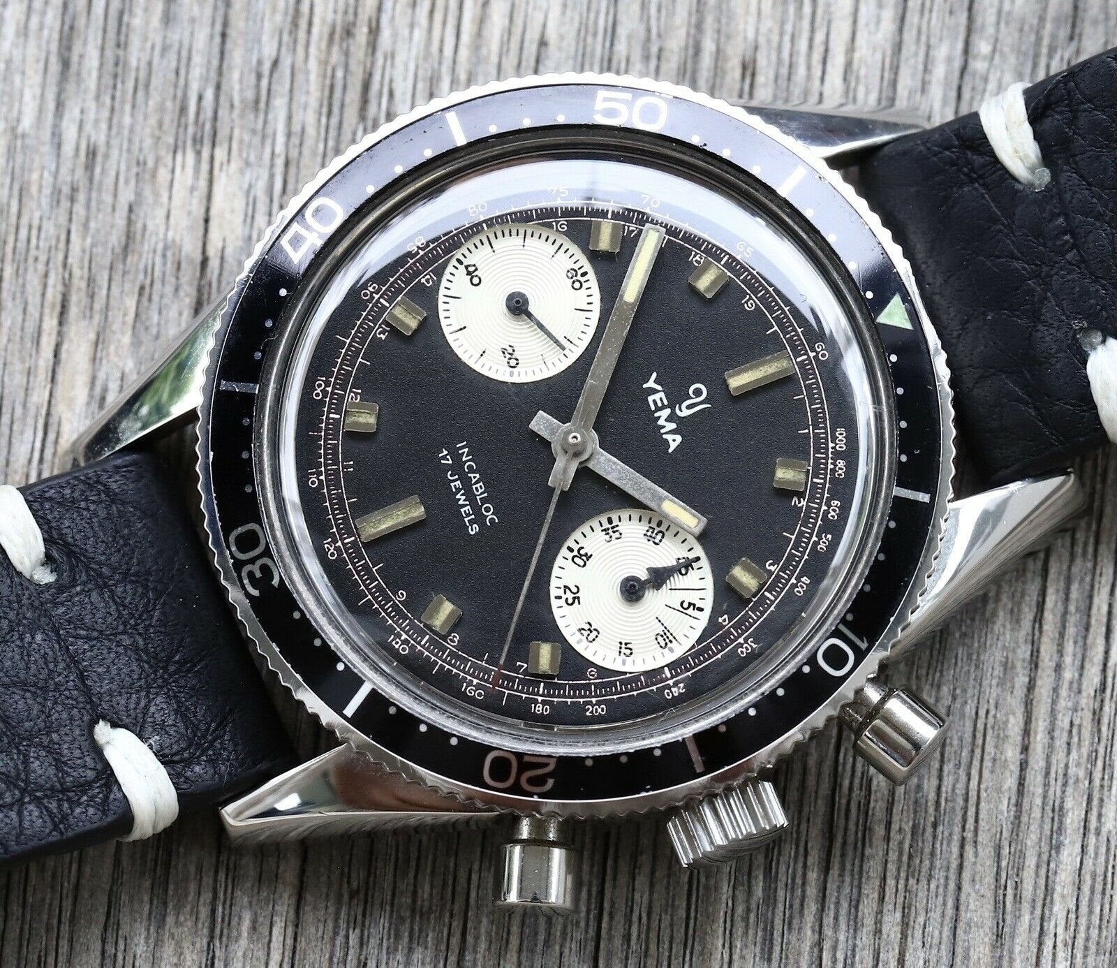 YEMA Speedgraf ‘Daytona’ Valjoux 7730 Chronograph 9312