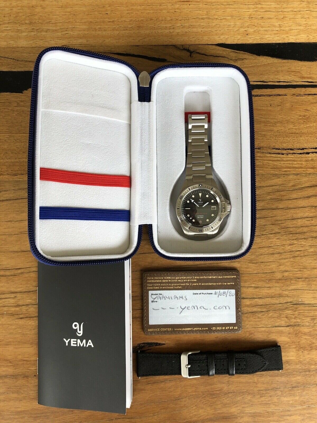 YEMA Superman French Airforce Special Edition 2020 Watch Vault