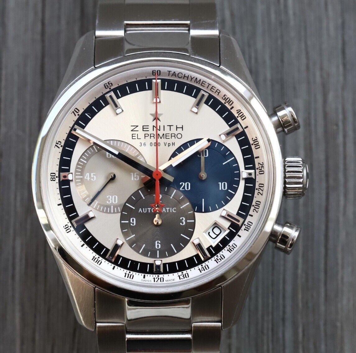Zenith El Primero A Study in Texture and Titanium