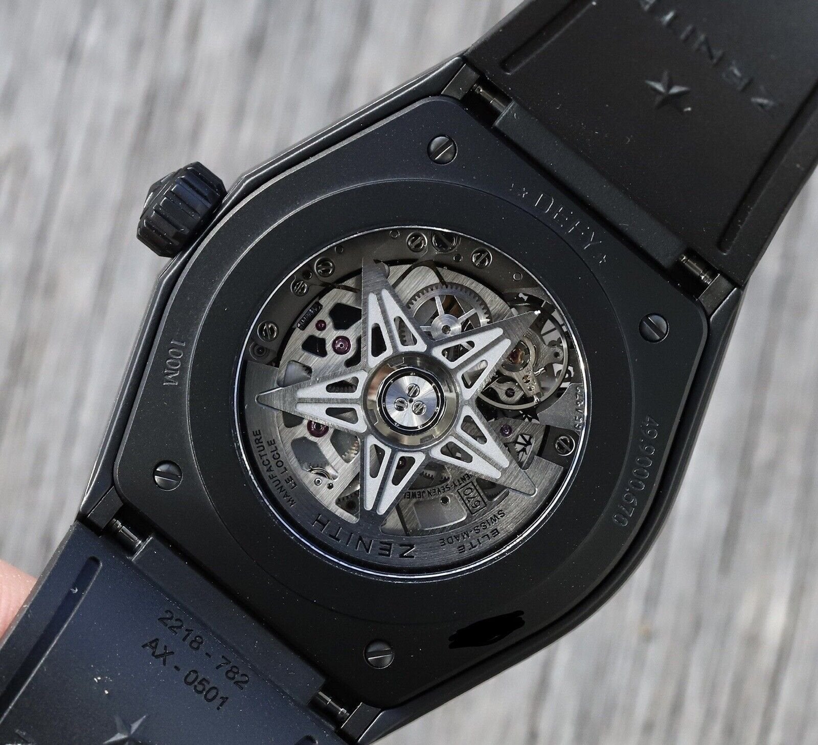 Zenith Defy Black Ceramic Skeleton 41mm 49.9000.670/77.R782 – 2022