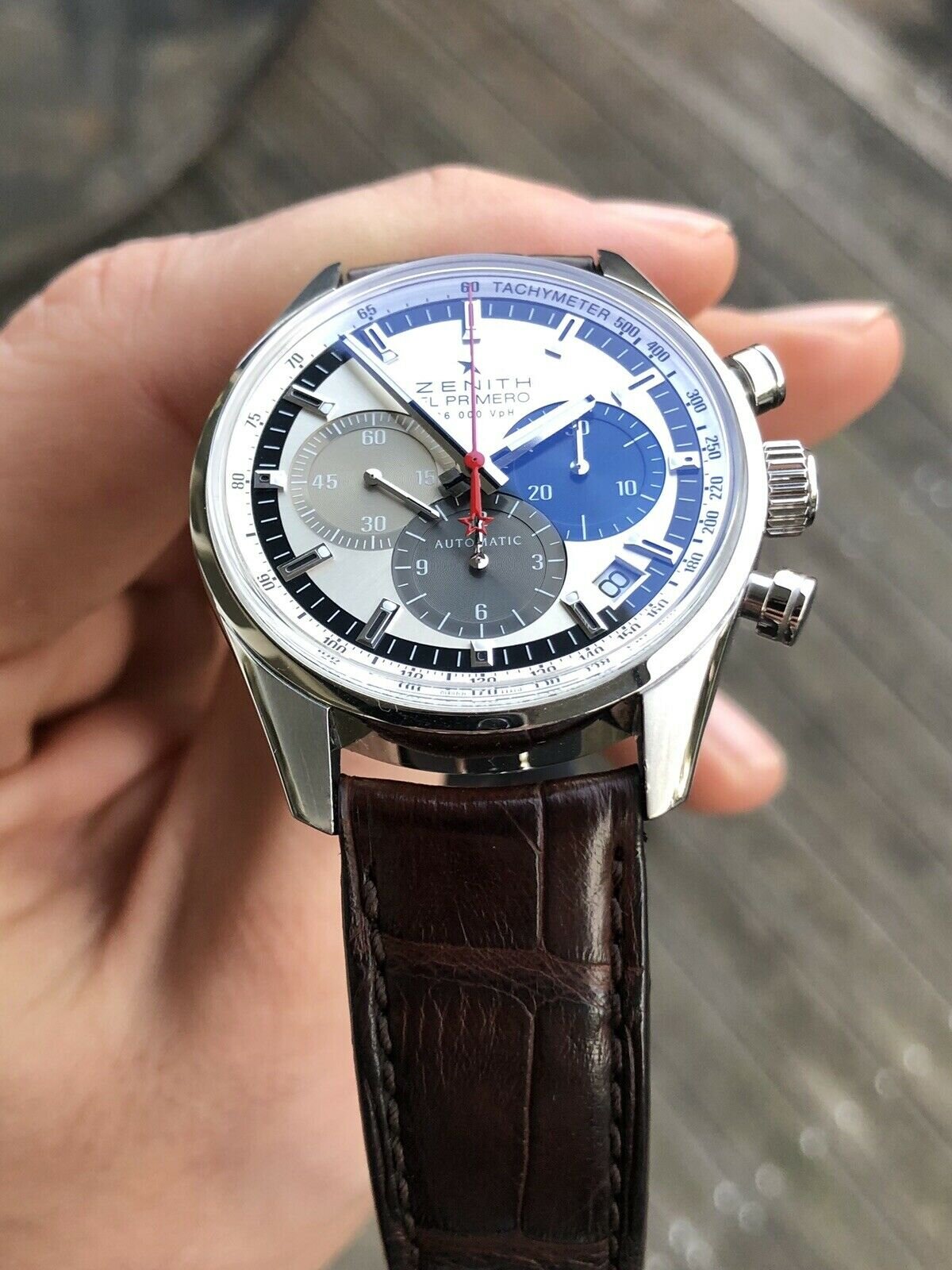 Zenith El Primero Original 1969 38mm 36 000vph Chronograph