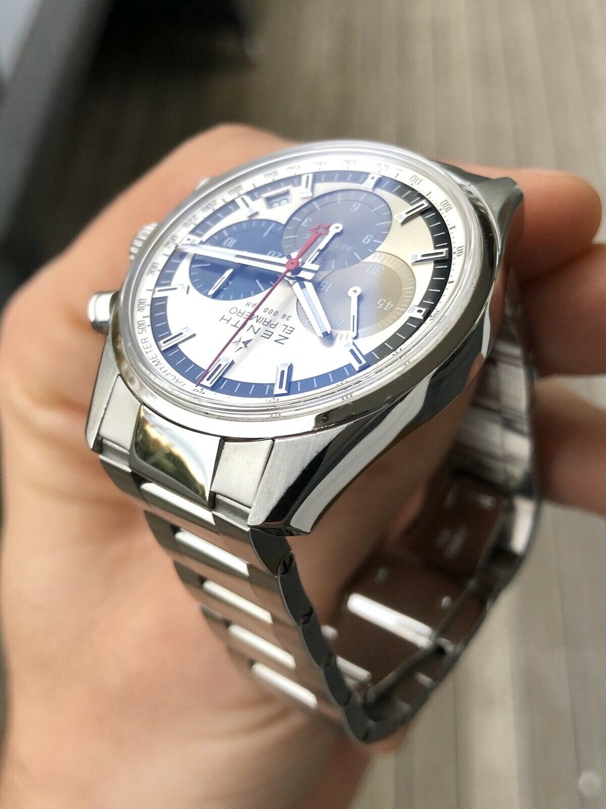 Zenith El Primero 'Original 1969' 38mm 36'000vph Chronograph 03.2150.400/69