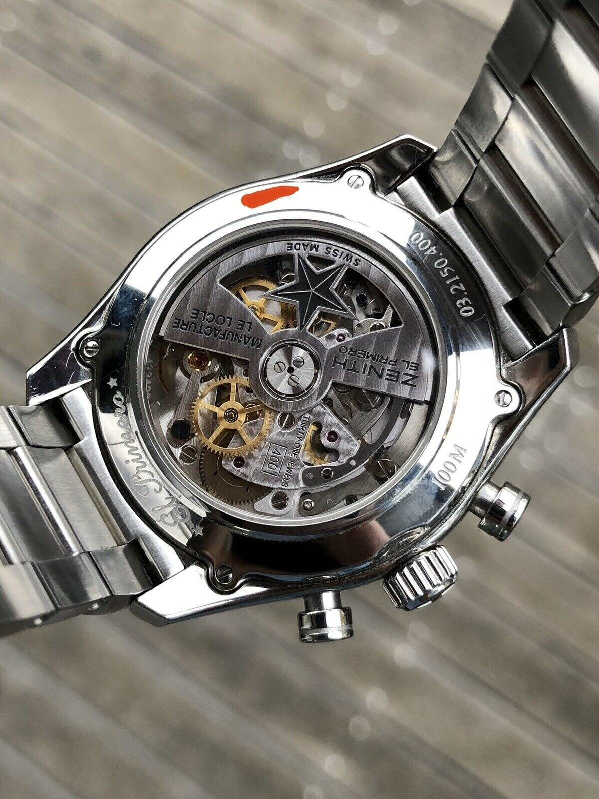 Zenith El Primero 'Original 1969' 38mm 36'000vph Chronograph 03.2150.400/69