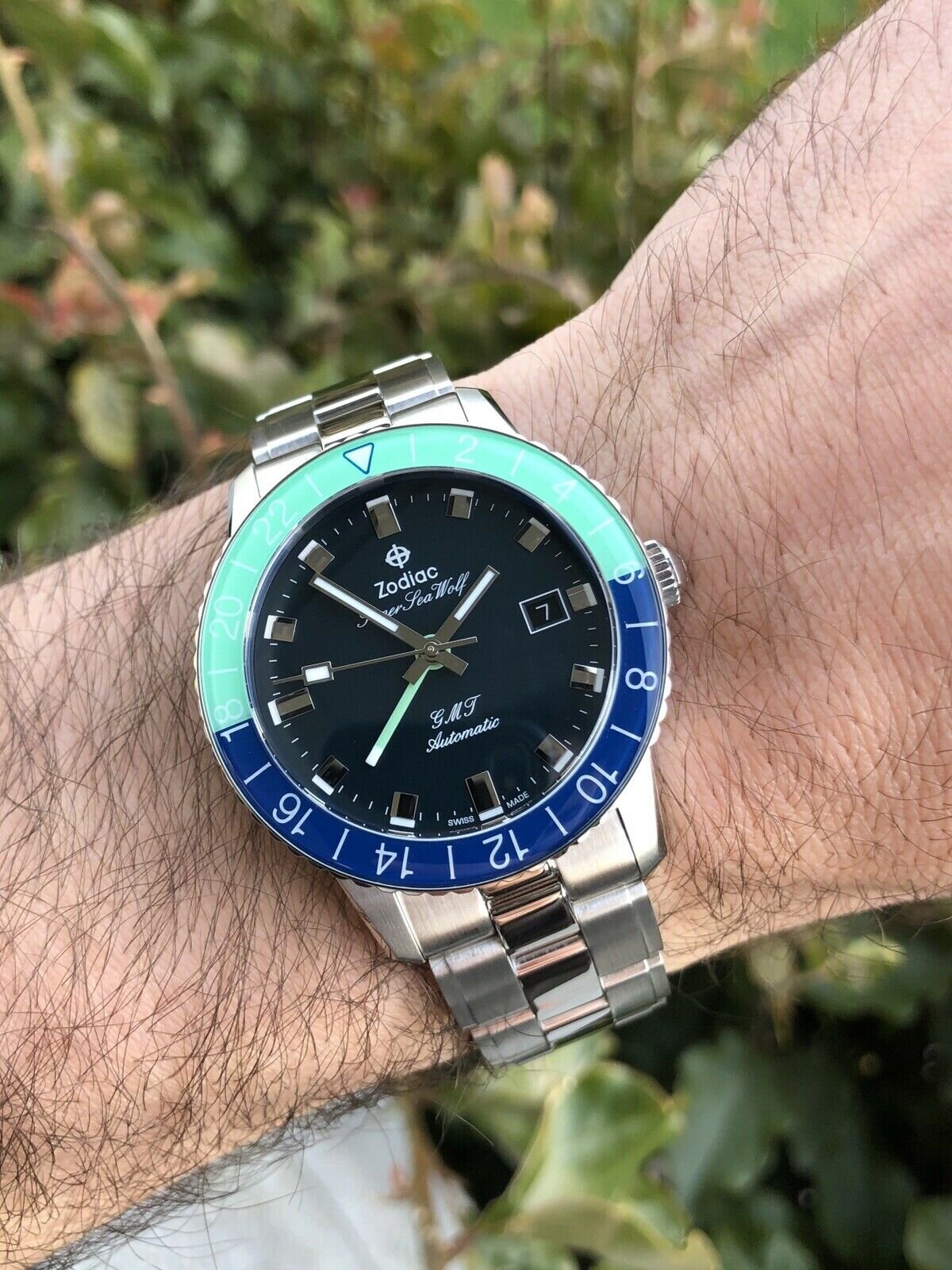 Zodiac Super Sea Wolf GMT Hodinkee Exclusive