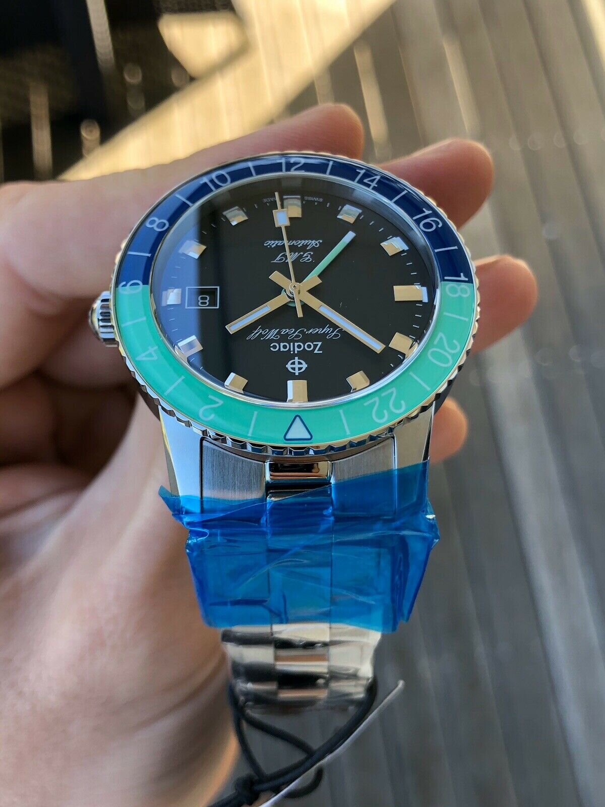 Zodiac Super Sea Wolf GMT Hodinkee Exclusive - BNIB
