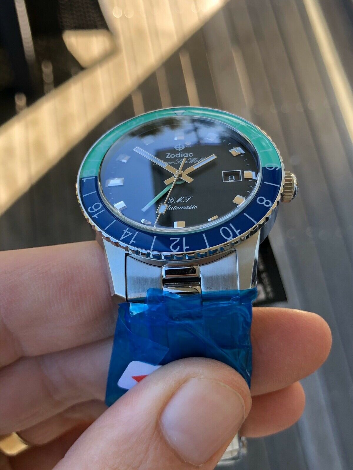 Zodiac Super Sea Wolf GMT Hodinkee Exclusive - BNIB