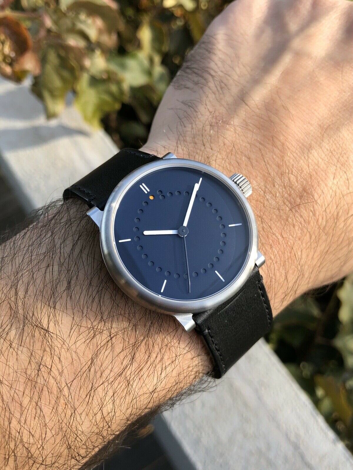 ochs und junior date Titanium watch